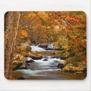 USA, Tennessee. Rushing Mountain Creek Mouse Pad