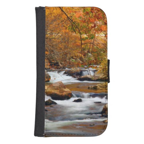 USA Tennessee Rushing Mountain Creek Wallet Phone Case For Samsung Galaxy S4