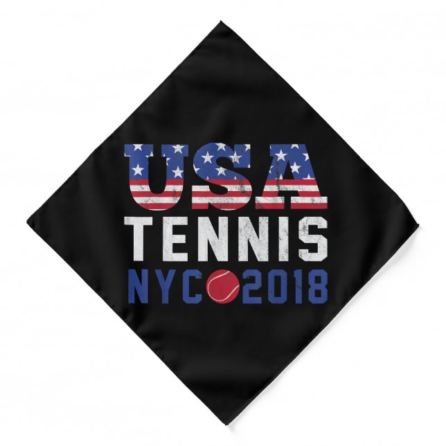 USA Tennis US New York 2018 Open  Bandana (Front)