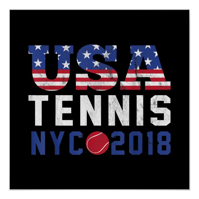 USA Tennis US New York 2018 Open  Poster (Front)