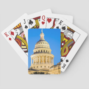 USA, Texas, Austin. Capitol Building (1888) 2 Poker Cards