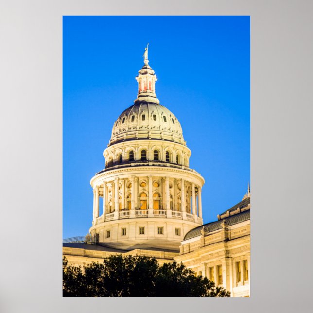 USA, Texas, Austin. Capitol Building (1888) 2 Poster (Front)