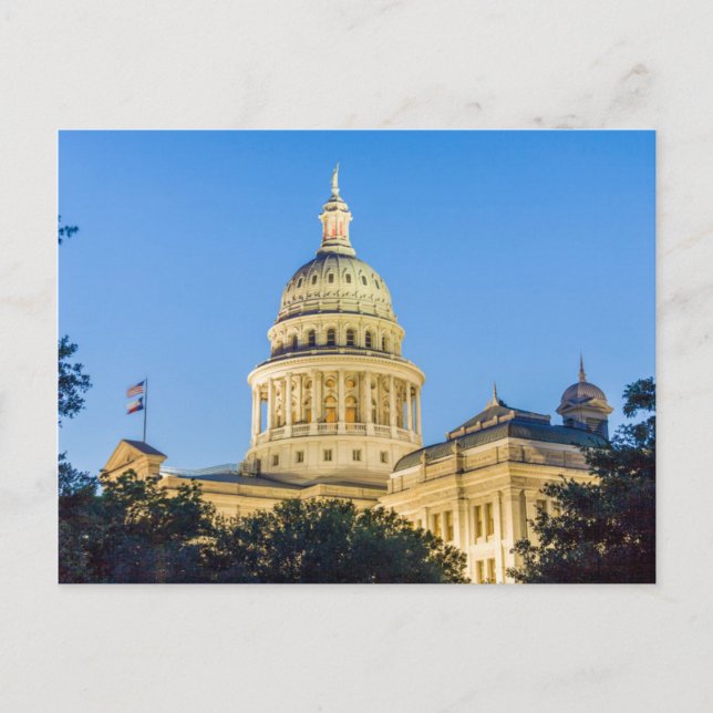USA, Texas, Austin. Capitol Building (1888) 3 Postcard (Front)