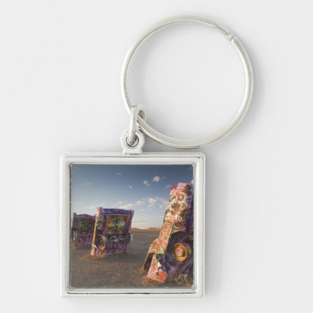 USA, TEXAS, Panhandle Area, Amarillo: Cadillac 2 Keychain (Front)