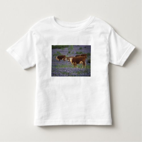 USA Texas Texas Hill Country Hereford Toddler T_shirt