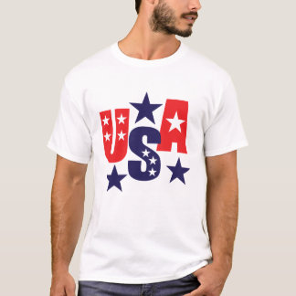USA text T-Shirt