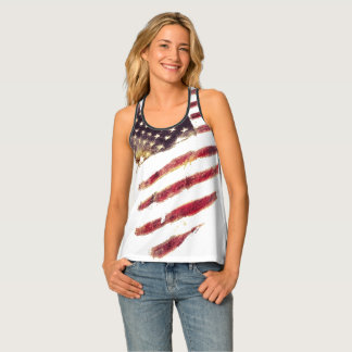 USA theme Tank Top