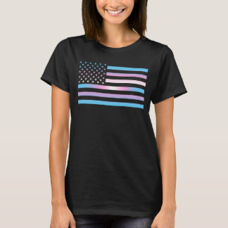 USA Trans Pride Patriotic T-Shirt