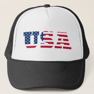 USA TRUCKER HAT