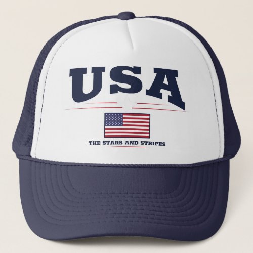 USA TRUCKER HAT