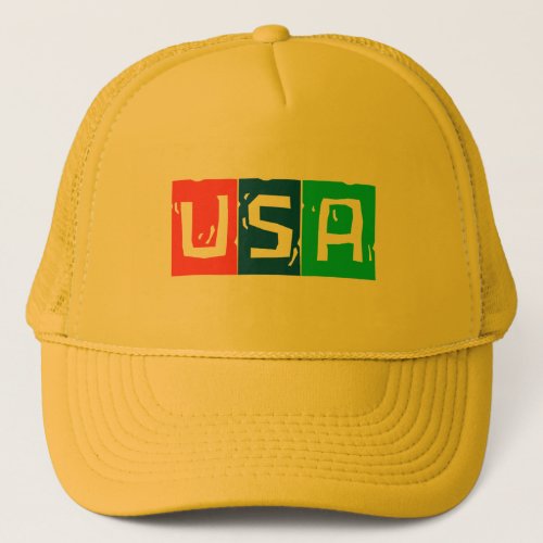 USA TRUCKER HAT