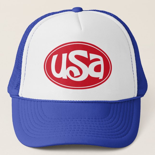 USA TRUCKER HAT (Front)