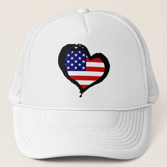 USA TRUCKER HAT (Front)