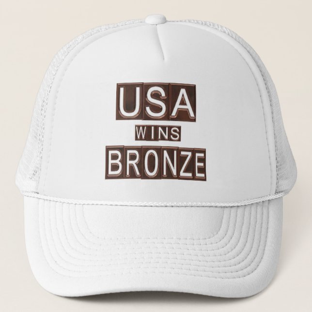 USA   TRUCKER HAT (Front)