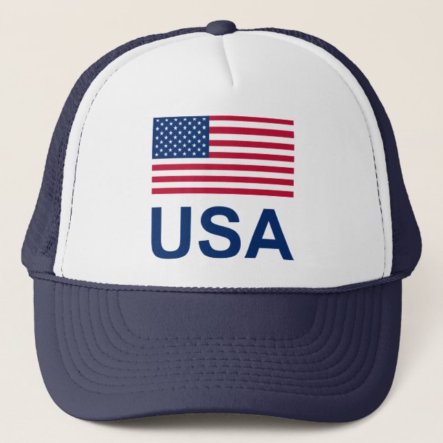 USA TRUCKER HAT (Front)