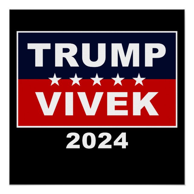 USA Trump Vivek 2024 Poster (Front)