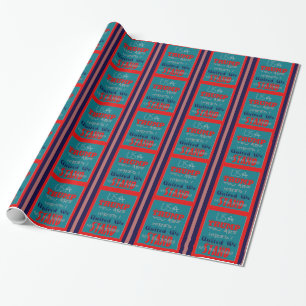 USA Trump You Are Hired! United We Stand Art Print Wrapping Paper