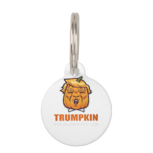 Usa Trumpkin Make Halloween Great Again Costume Cl Pet ID Tag