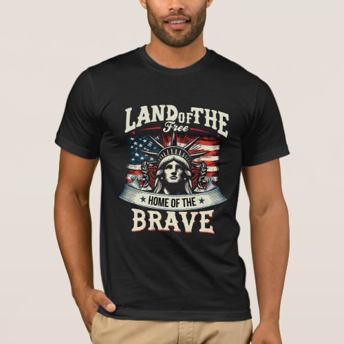 USA typography and graphics T_shirt design