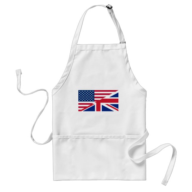 usa uk adult apron (Front)