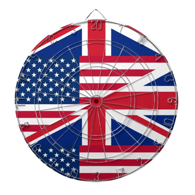 usa uk dartboard (Front)