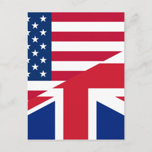 usa uk postcard