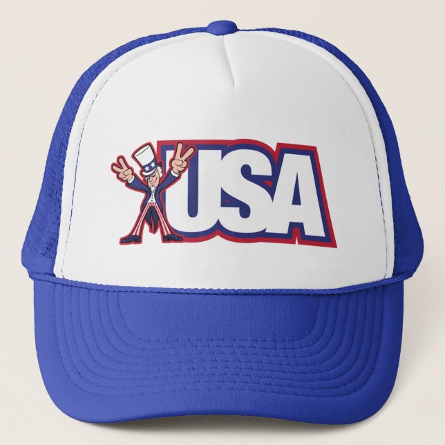 USA -Uncle Sam - hat (Front)