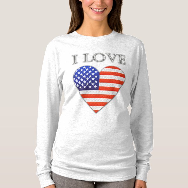 USA - United State Of America T-Shirt (Front)