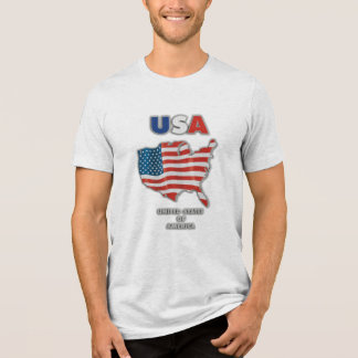 USA - United State Of America Tri-Blend Shirt