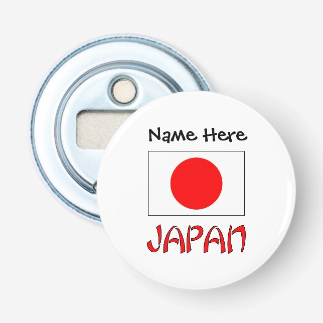 USA United States America Flag Personalized  Bottle Opener (Front)