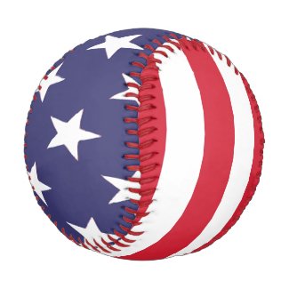 USA United States American Flag Baseball