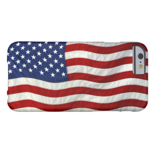 USA United States Flag American Patriotic Design Barely There iPhone 6 Case