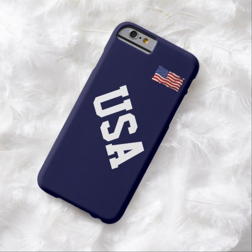 USA United States of America Country Patriotic Barely There iPhone 6 Case