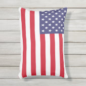 USA United States Stars And Bars Flag Outdoor Pillow (Front(Vertical))