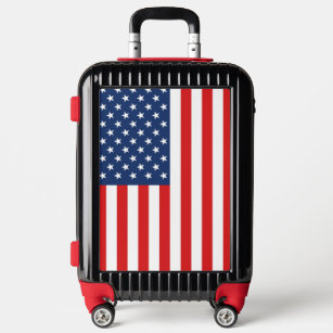 USA US Flag United States Patriotic  Luggage