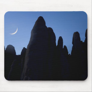 USA, Utah, Arches National Park. Crescent moon Mouse Pad