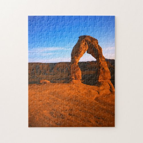 USA Utah Arches National Park Delicate Arch Jigsaw Puzzle
