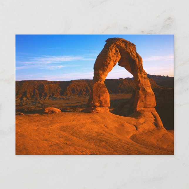 USA, Utah, Arches National Park, Delicate Arch Postcard (Front)