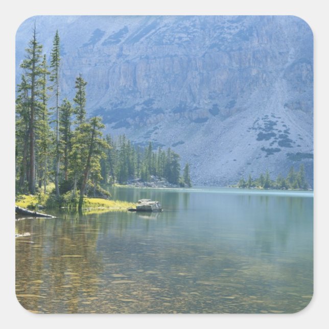 USA, Utah, Ashley National Forest, High Uintas Square Sticker (Front)