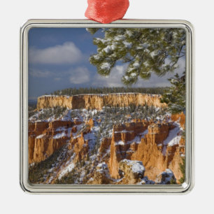 USA, Utah, Bryce Canyon National Park. Sunrise Metal Ornament