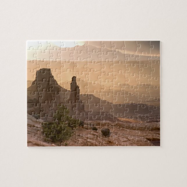 USA; Utah; Canyonlands National Park. View of Jigsaw Puzzle (Horizontal)