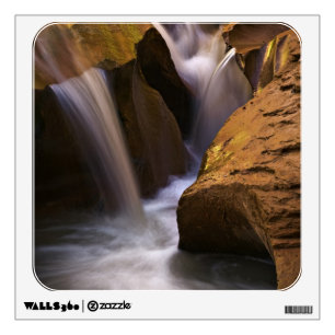 USA, Utah, Escalante Wilderness. Waterfall in 2 Wall Sticker