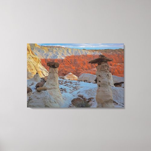 USA Utah Grand Staircase Escalante_National 2 Canvas Print