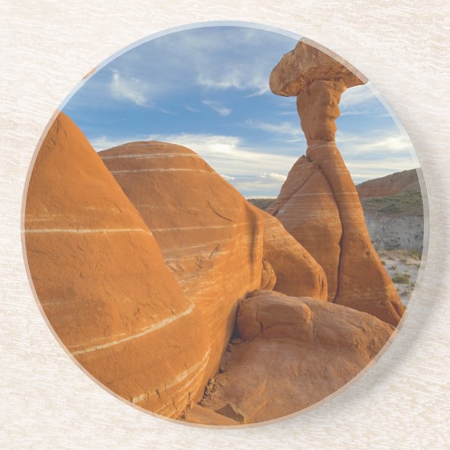 USA, Utah, Grand Staircase Escalante-National Drink Coaster (Front)