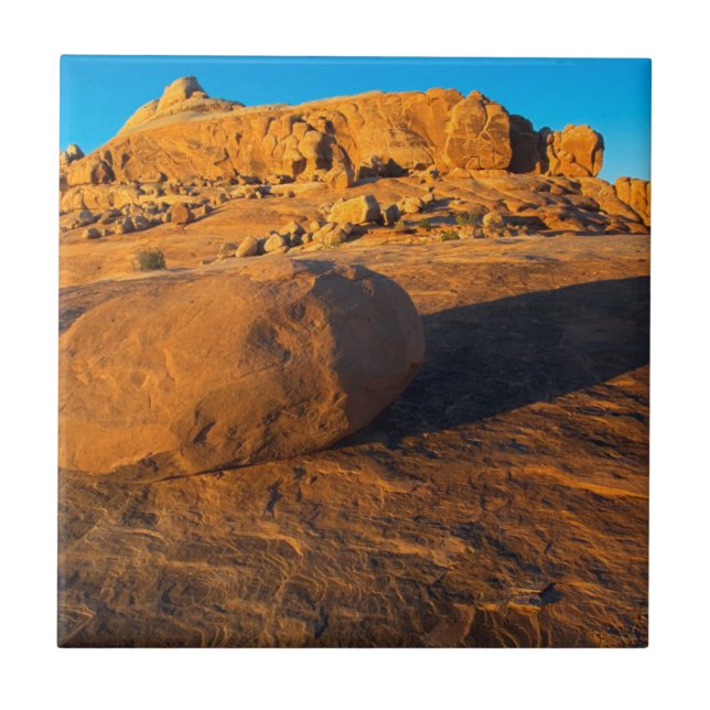 USA, Utah, Moab, Sandstone Ceramic Tile (Front)