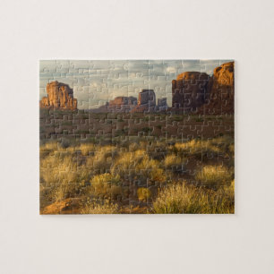 USA, Utah, Monument Valley National Park. Jigsaw Puzzle