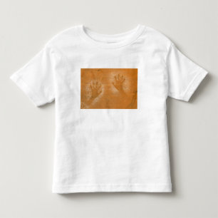 USA, Utah, Pictograph Hand-prints on sandstone, Toddler T-shirt