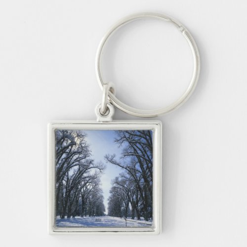 USA Utah Salt Lake City Liberty Park Keychain