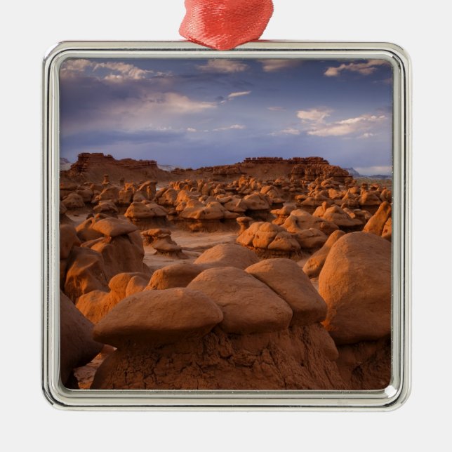 USA; Utah. View of Goblin Valley State Park at Metal Ornament (Front)