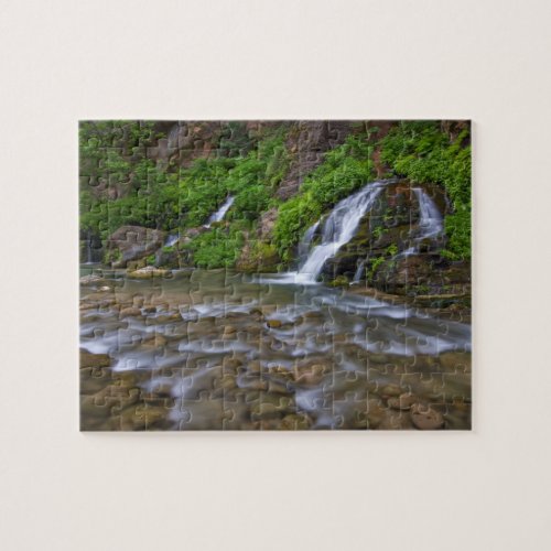 USA Utah Zion National Park  Big Springs in Jigsaw Puzzle